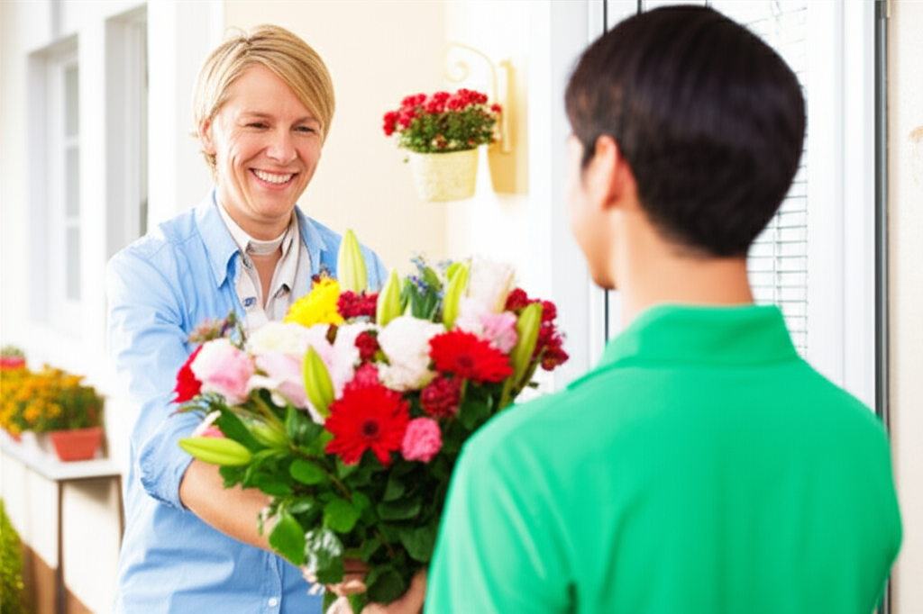 A local flower delivery